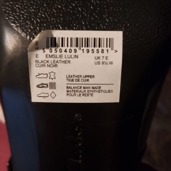 Clarks Collection Women's Black Emslie Lulin Mary Jane Pumps Size 9.5W NWT - Picture 4 of 8